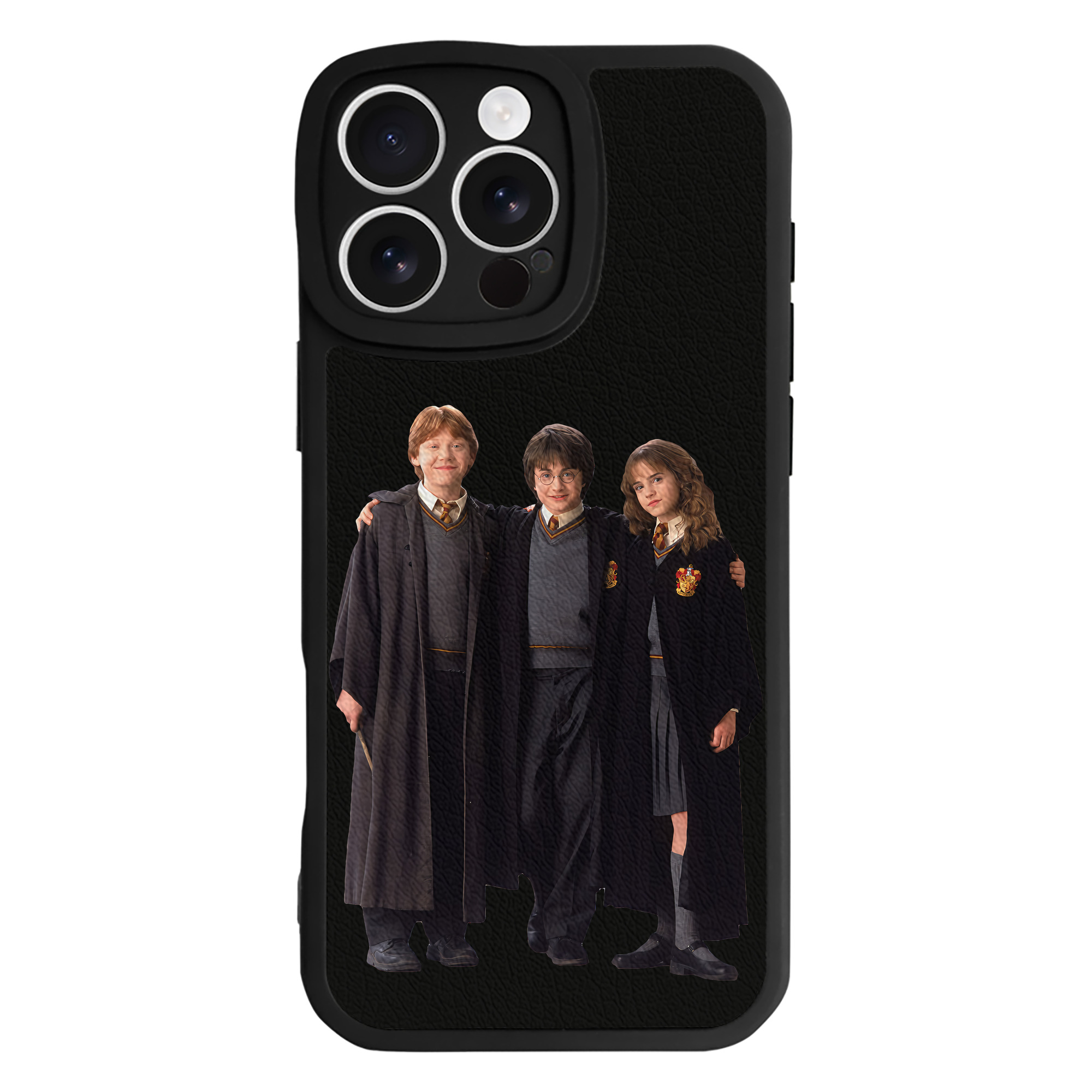 （画像用） Harry Potter ハリー・ポッターシリーズ 【iPhone 16シリーズ対応】シリコンスマホケース（レザー調） 材質：シリコン